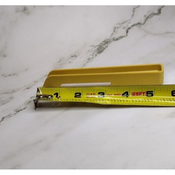 Tupperware Toaster Tongs Harvest Gold Hostess Party Gift Kitchen Gadget VTG - Picture 6 of 6